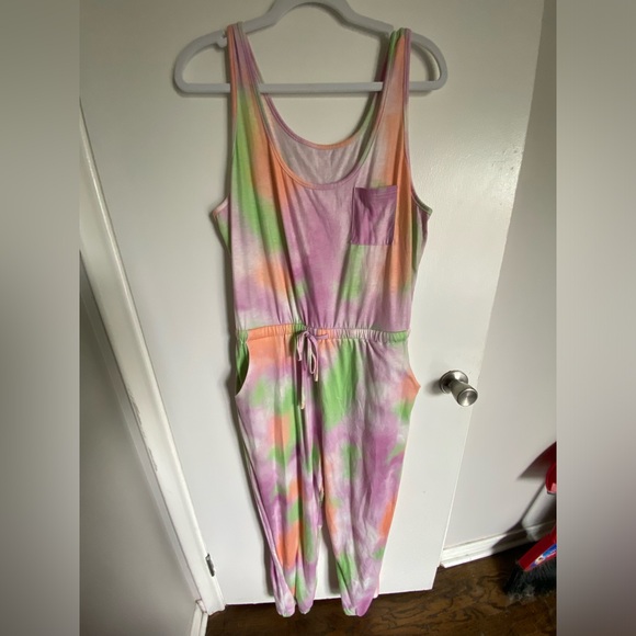 Tie Dye Jumpsuit (size XL) - Picture 1 of 2